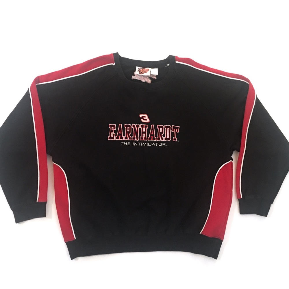 Vintage Dale Earnhardt Crewneck Sweatshirt Black L